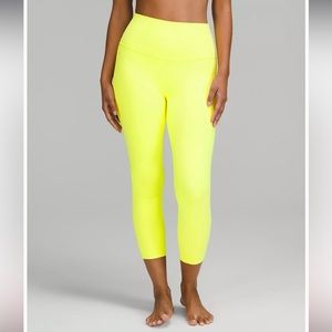 lululemon athletica Neon Yellow Leggings